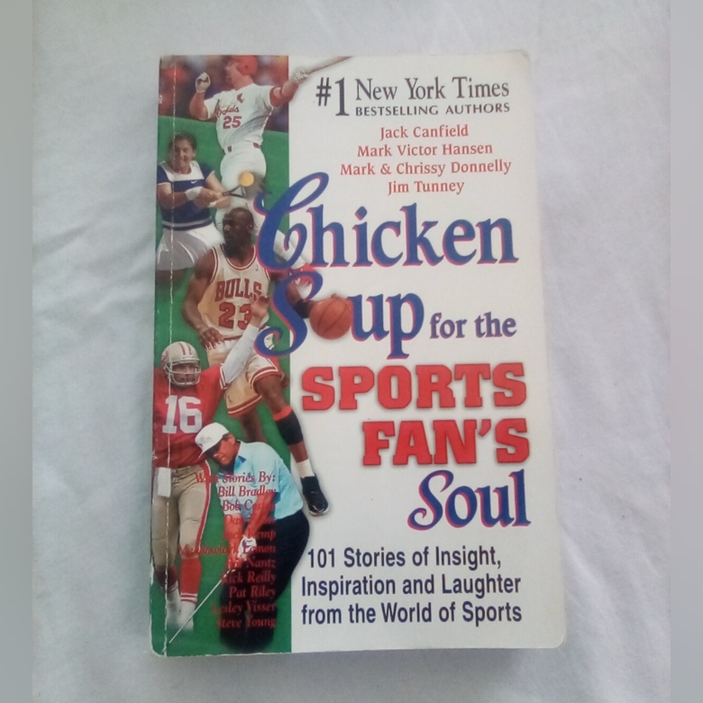 😳Chicken Soup For The Sports Fan's Soul Book📖